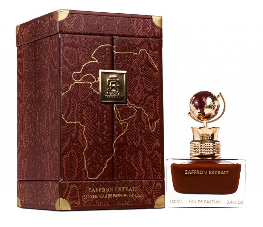 AURORA SCENTS GLOBE SAFRON EXTRAIT PERFUME 100ML-UNISEXO