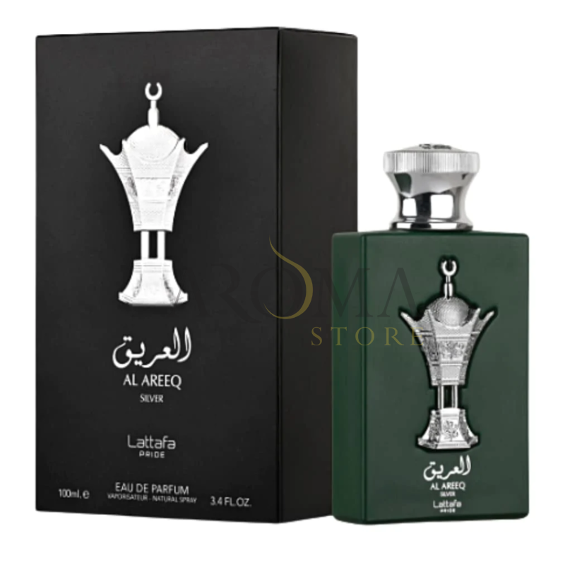 PERFUME LATTAFA PRIDE AL AREEQ SILVER 100ML MASC